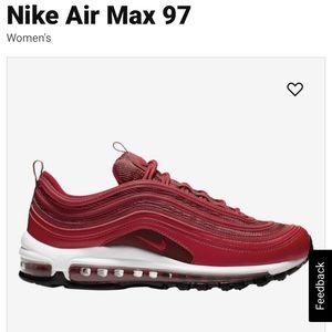Women’s Nike Airmax 97 ((RED))